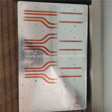 Aluminum Spatula Heat Sink Detail for Heat Exchange